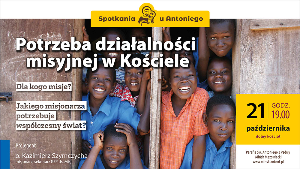 Potrzeba działalności misyjnej w kościele