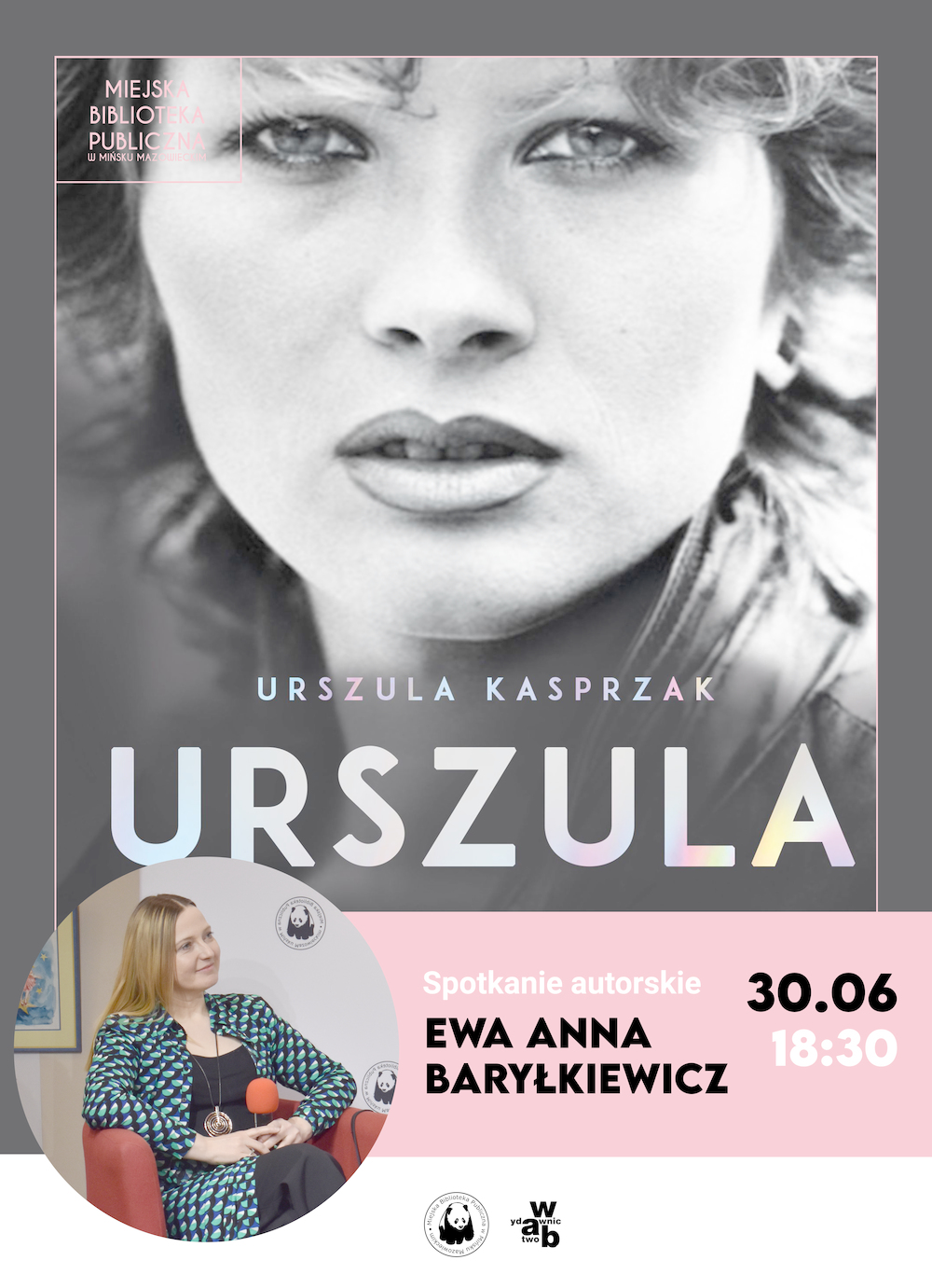 Spotkanie autorskie z Ewą Anną Baryłkiewicz i promocja książki "Urszula"