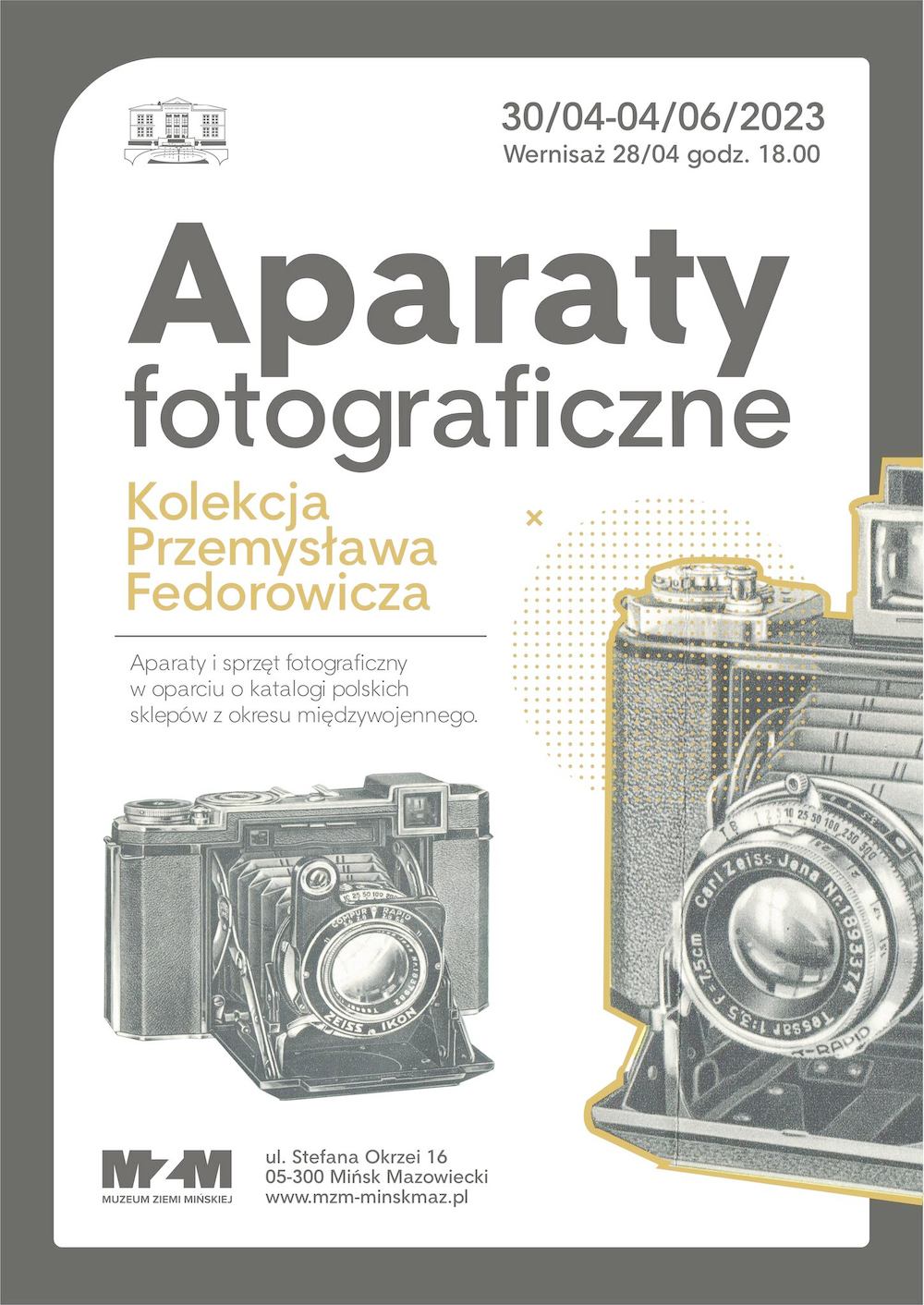 Wernisaż wystawy pt. Aparaty fotograficzne