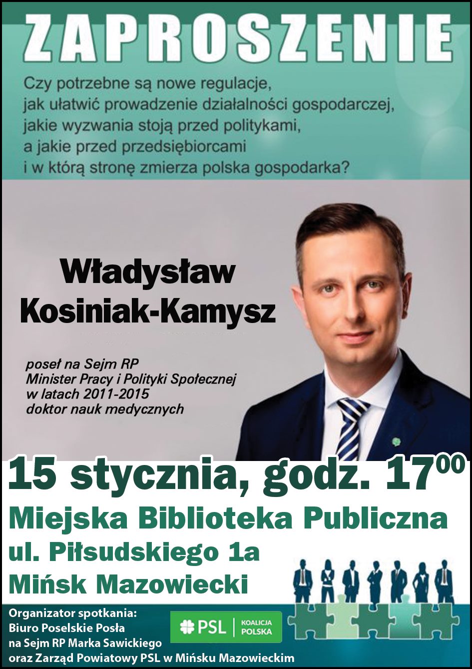 Spotkanie z Władysławem Kosiniak-Kamyszem