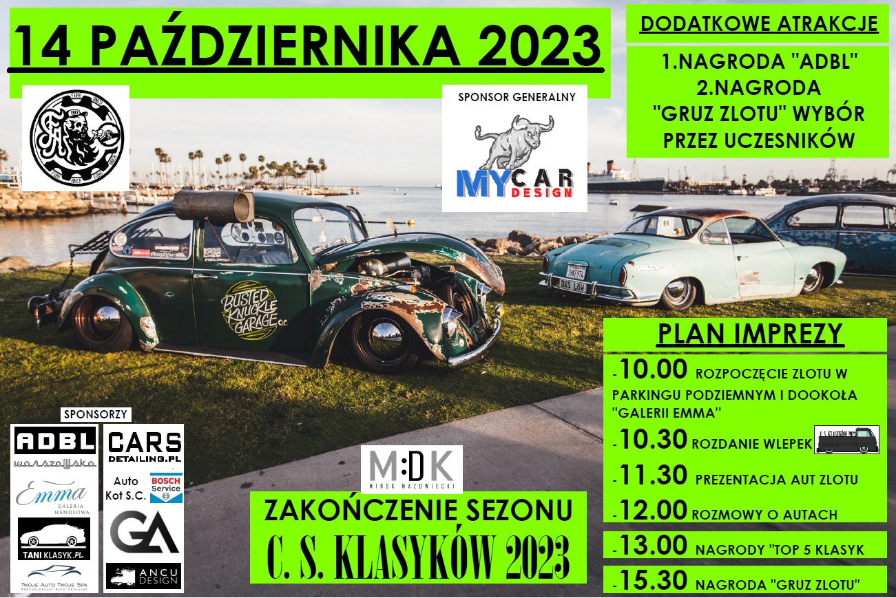Zakończenie sezonu C.S. Klasyków 2023