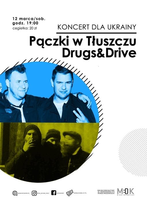 Koncert "Paczki w Tłuszczu" oraz "Drugs & Drive"