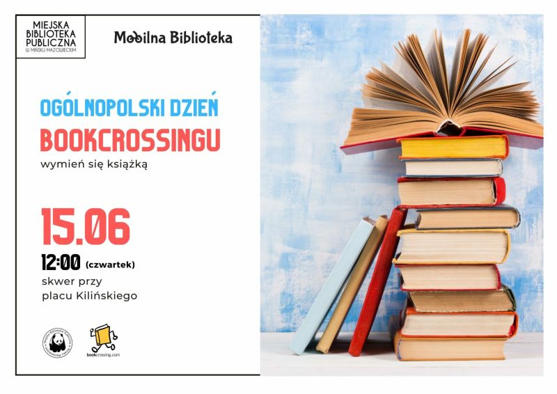 15 czerwca – Ogólnopolski Dzień Bookcrossingu