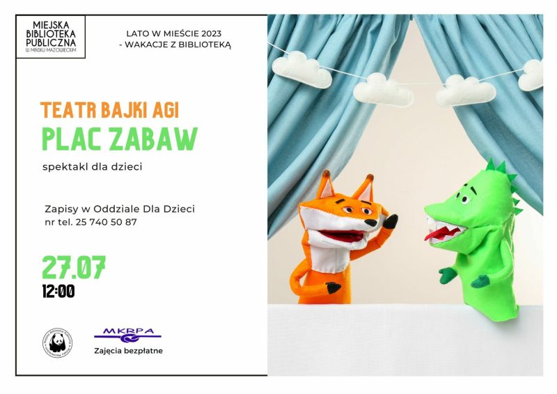 Plac Zabaw – spektakl dla dzieci