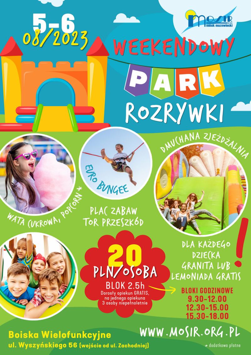Weekendowy Park Rozrywki z MOSiR