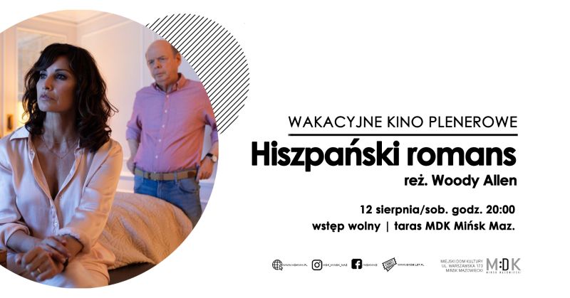 Wakacyjne kino plenerowe - "Hiszpański romans"