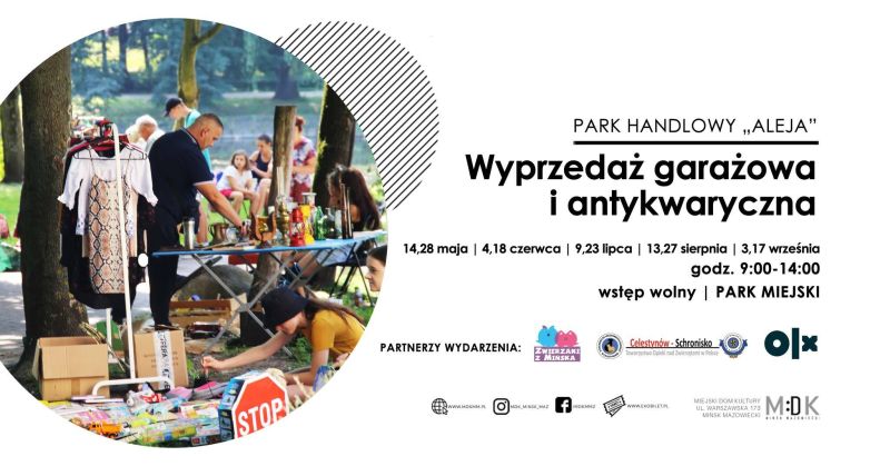 Wyprzedaż garażowa i antykwaryczna w MDK