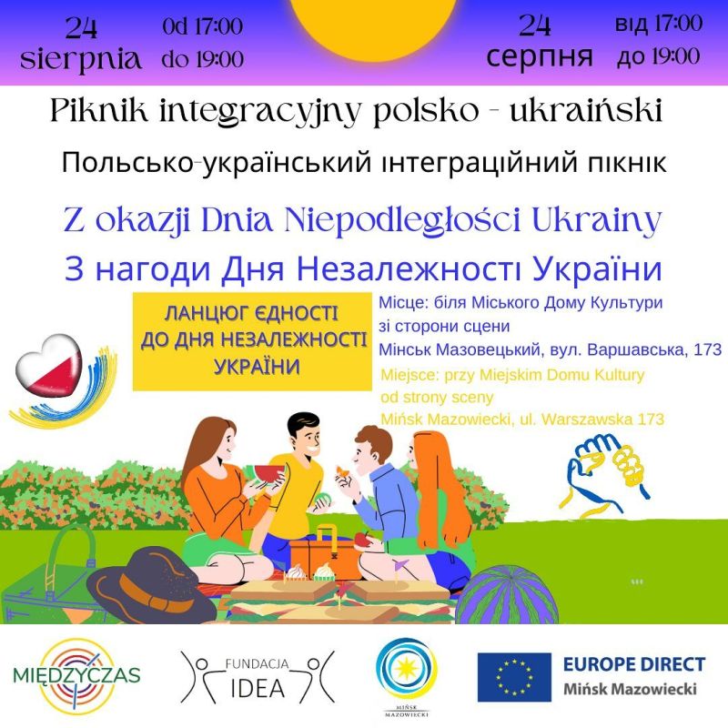 Piknik integracyjny polsko-ukraiński w Międzyczasie