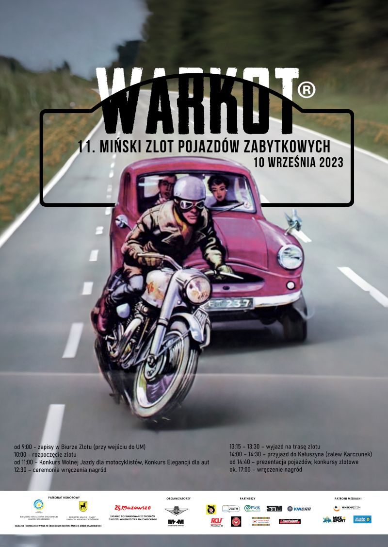 XI edycja Mińskiego Zlotu Pojazdów Zabytkowych WARKOT oraz XV edycja akcji MOTOSERCE