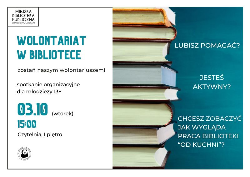 Wolontariat w Bibliotece