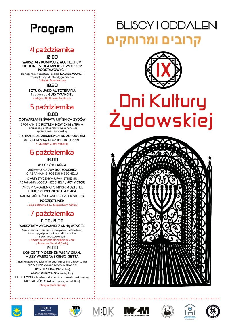 IX Dni Kultury Żydowskiej w Mińsku Mazowieckim