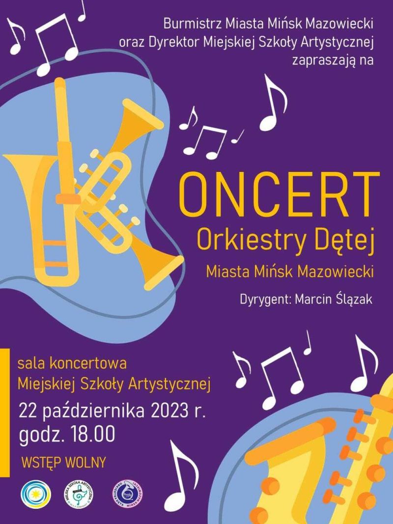 Koncert Orkiestry Dętej Miasta Mińsk Mazowiecki