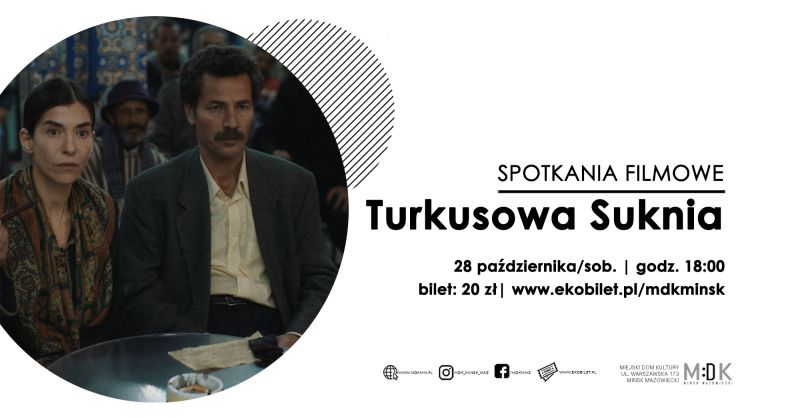 Turkusowa suknia - spotkania filmowe w MDK