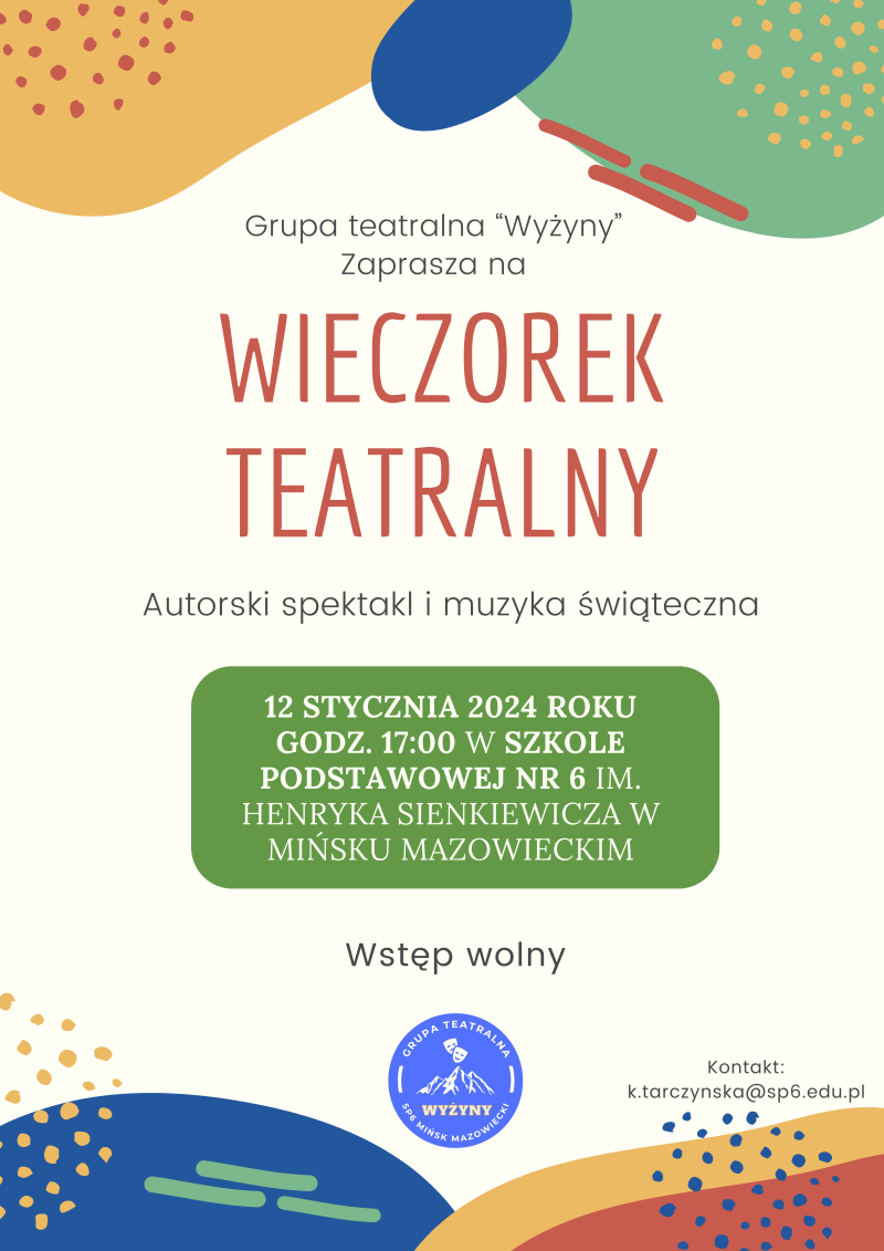"Wieczorek teatralny" w SP Nr 6