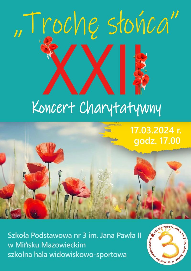 XXII Koncert Charytatywny "Trochę słońca"