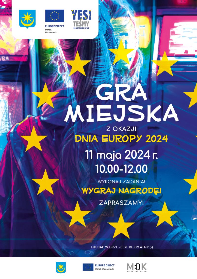 Zapraszamy do udziału w V edycji Europejskiej Gry Miejskiej