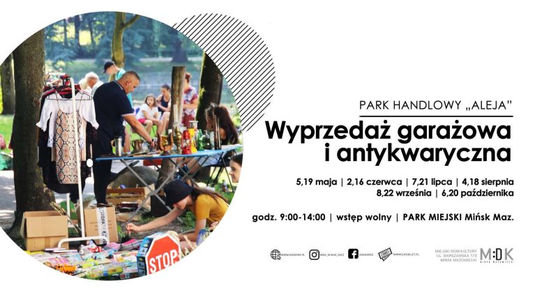 Wyprzedaż garażowa i antykwaryczna w MDK