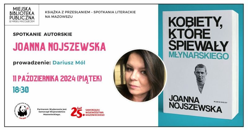 Spotkanie autorskie z Joanną Nojszewską w MBP