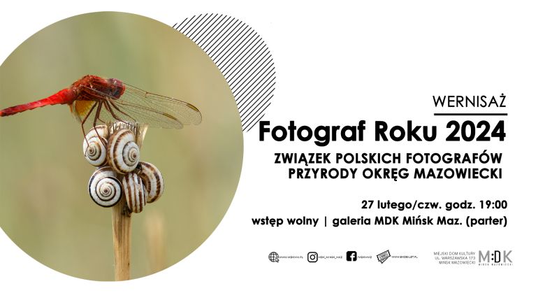 "Fotograf Roku 2024" wernisaż prac w MDK