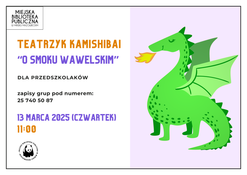 Teatrzyk kamishibai „O smoku wawelskim”
