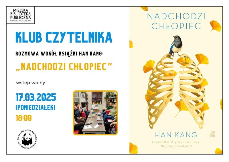 Klub Czytelnika – „Nadchodzi chłopiec”