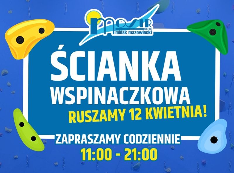 Otwarcie ścianki wspinaczkowej