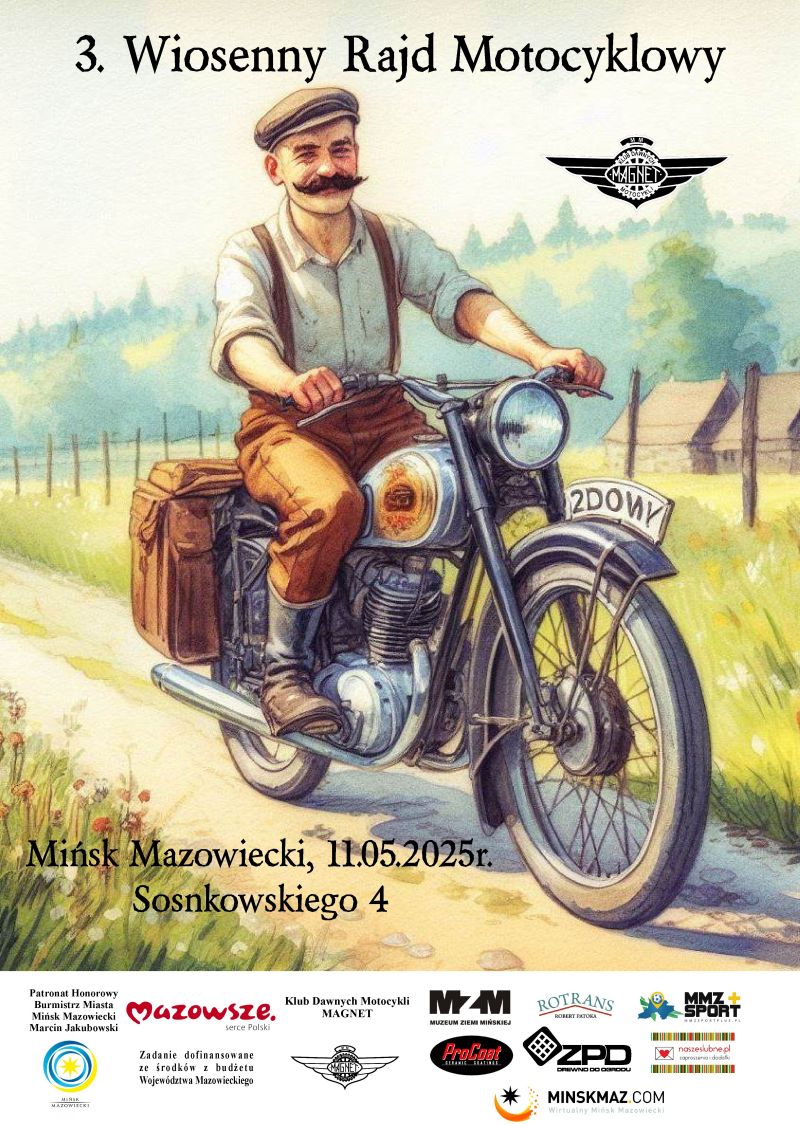 3. Wiosenny Rajd Motocyklowy już 11 maja