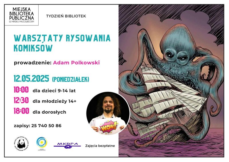 Warsztaty rysowania komiksów