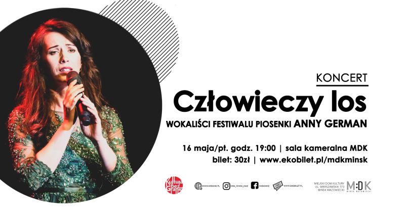 Człowieczy los - koncert w MDK