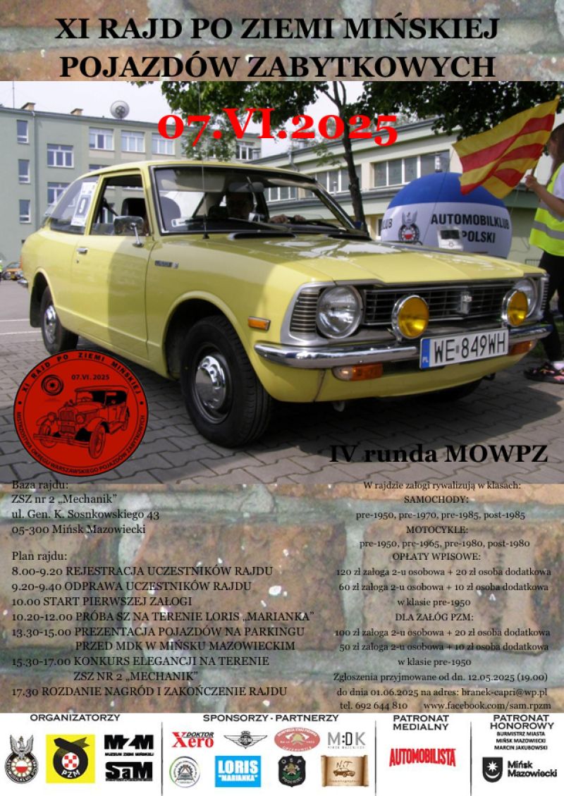 XI Rajd Po Ziemi Mińskiej
