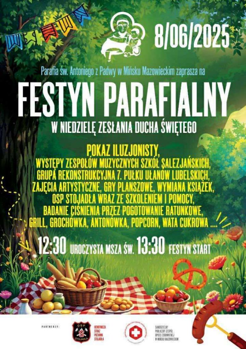 Festyn Parafialny w parafii św. Antoniego z Padwy w Mińsku Mazowieckim
