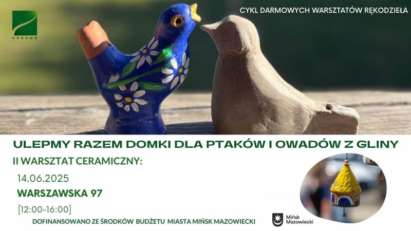 Darmowy warsztat ceramiczny - ostatnie miejsca