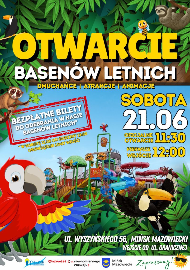 Wielkie Otwarcie Basen&oacute;w Letnich!