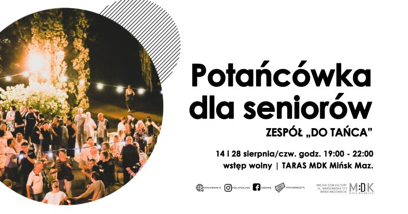 Potańc&oacute;wka dla Senior&oacute;w w MDK