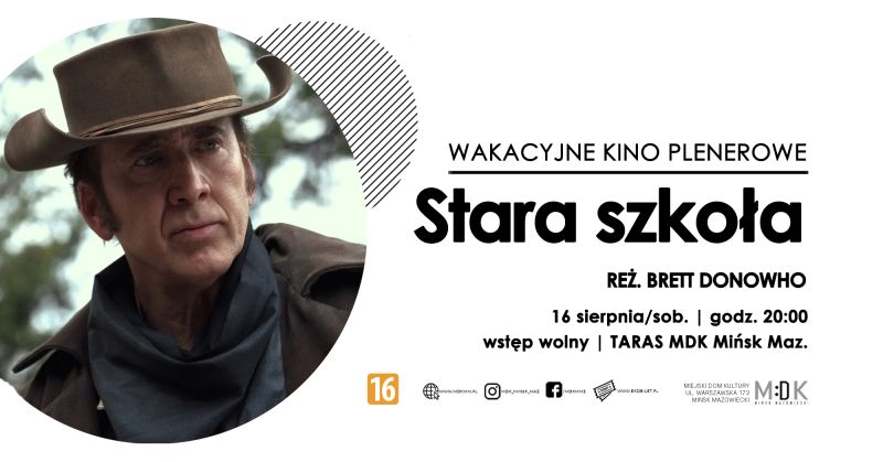 Stara szkoła - wakacyjne kino plenerowe w MDK