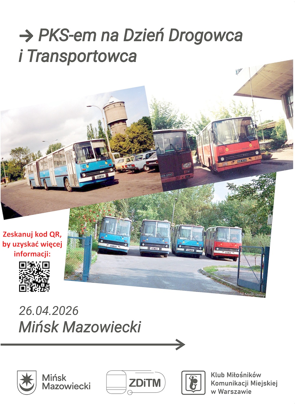 Przejazdy zabytkowym autobusem Ikarus!