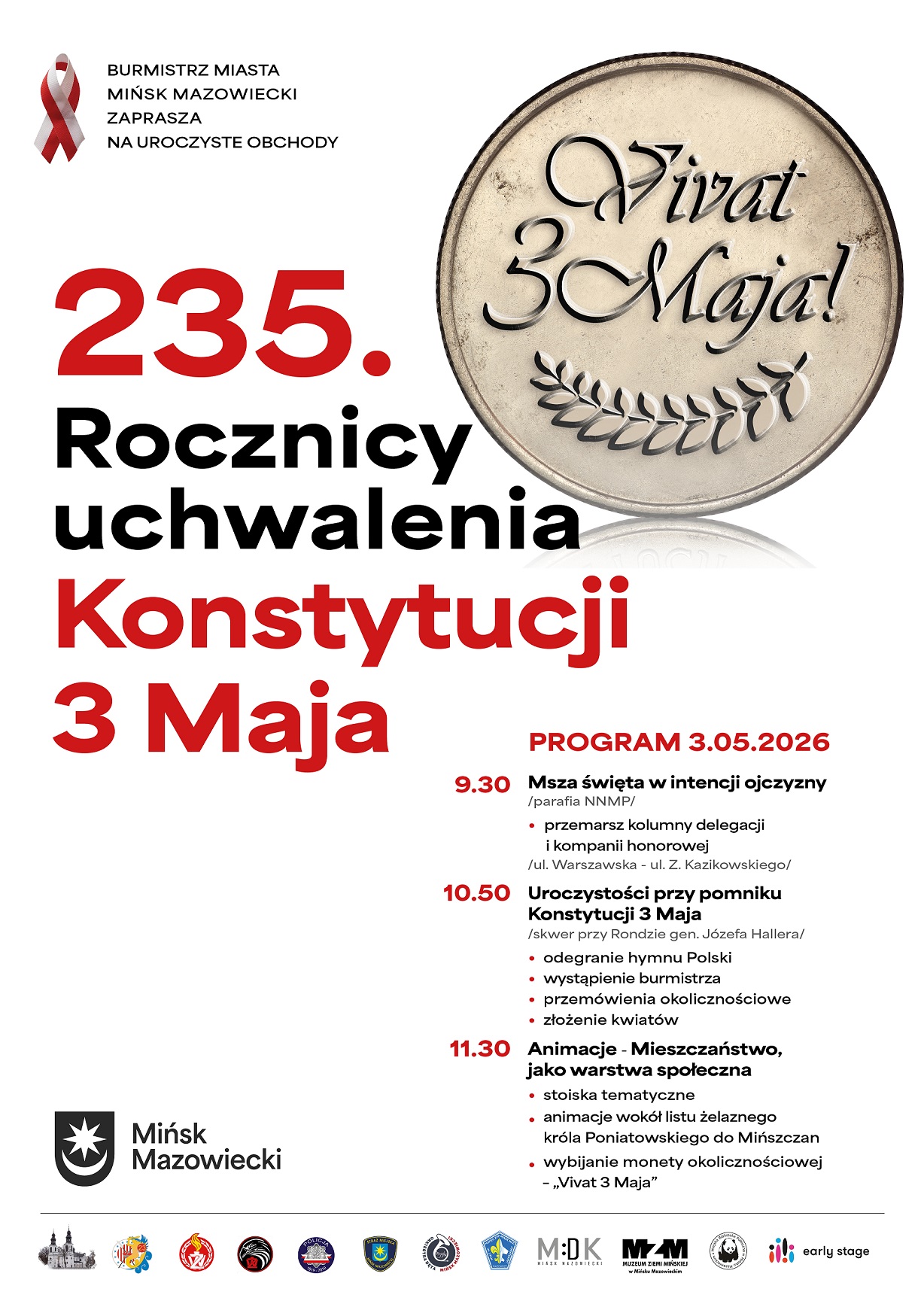 235. Rocznica uchwalenia Konstytucji 3 Maja