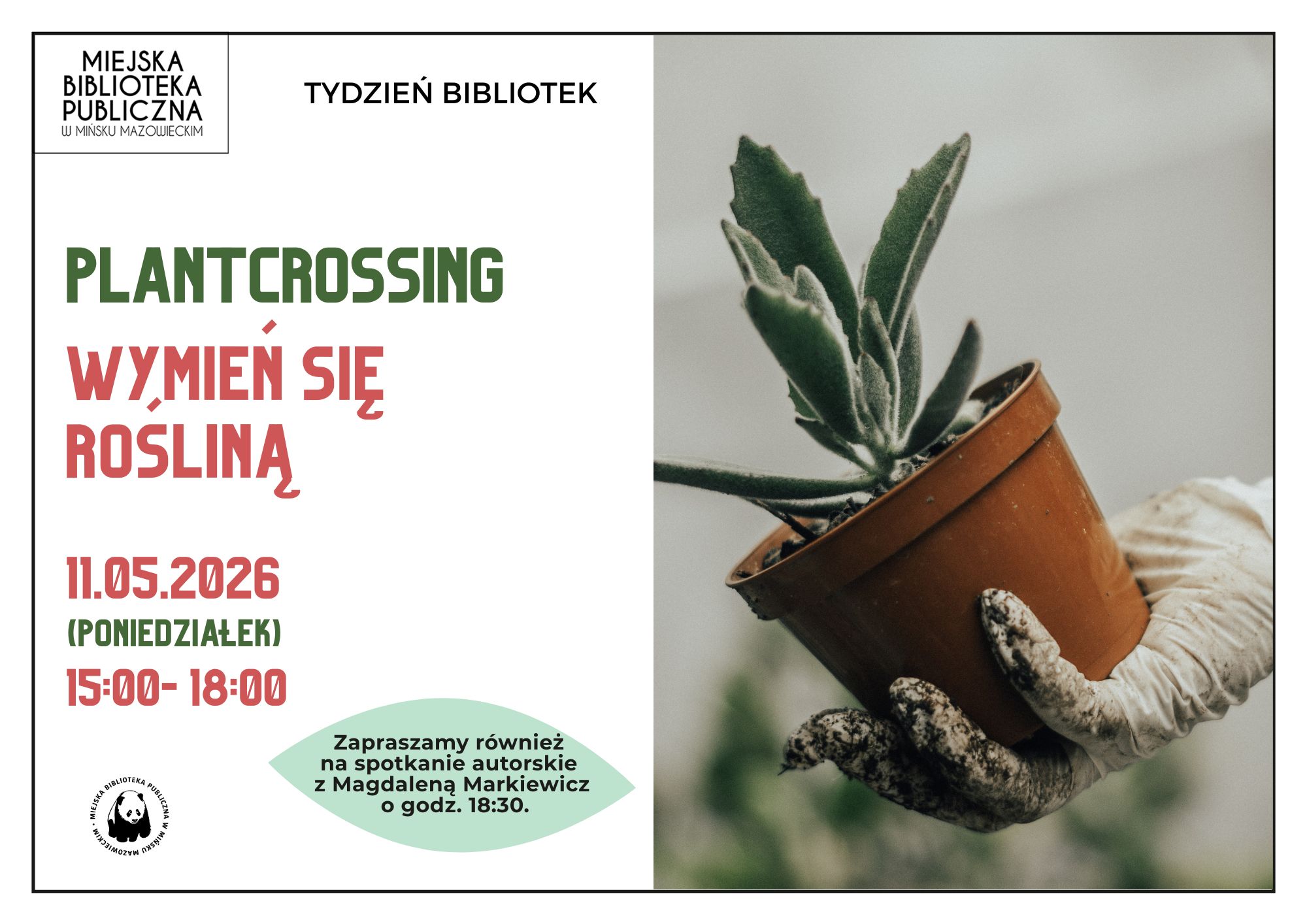 Plantcrossing / Tydzień Bibliotek