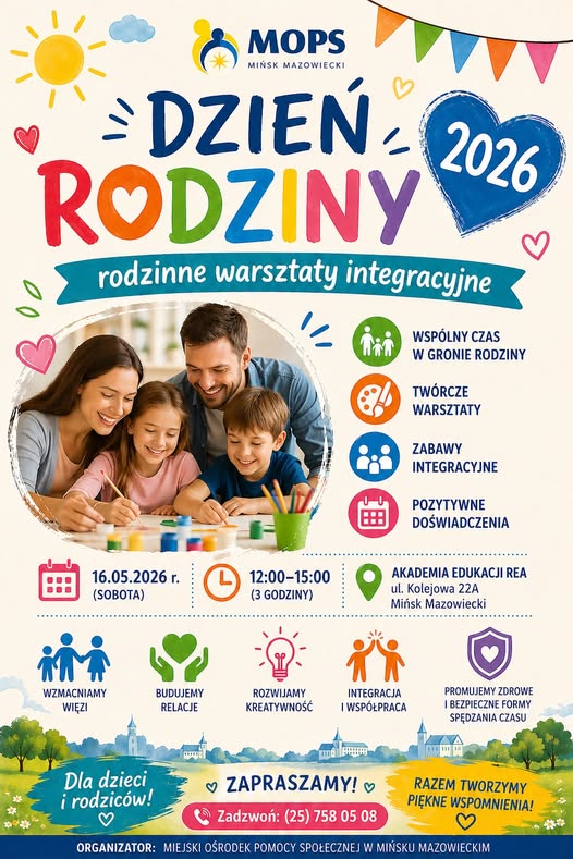 Dzień Rodziny w&nbsp;Mińsku Mazowieckim!
