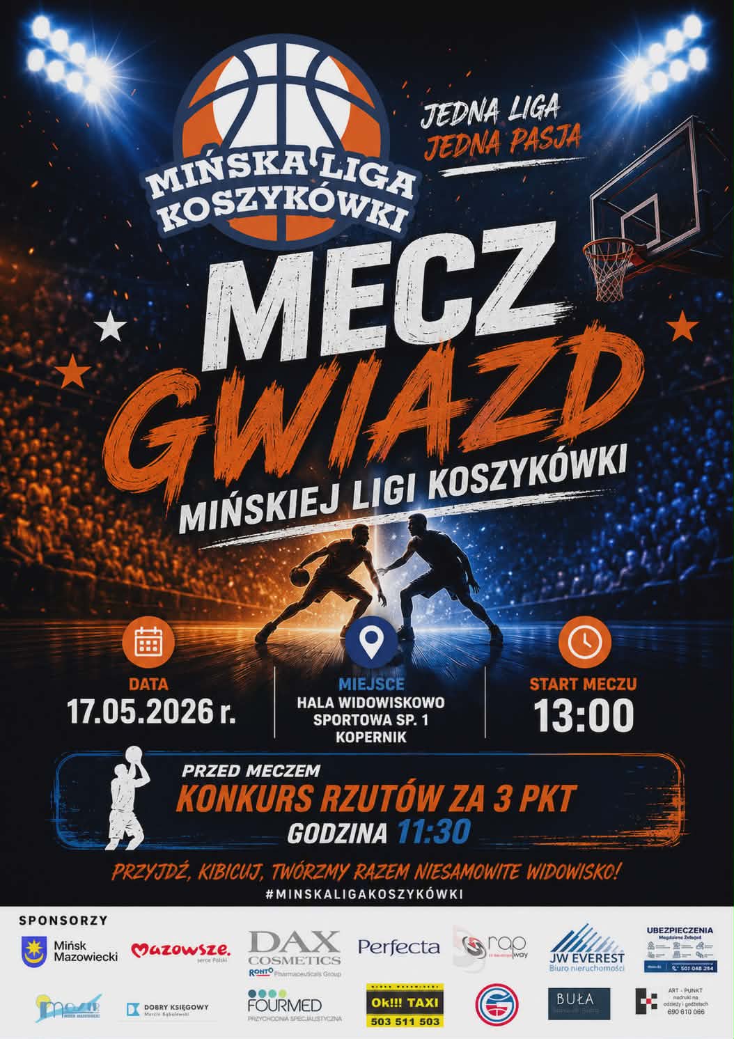 Zapraszamy na Mecz Gwiazd MLK