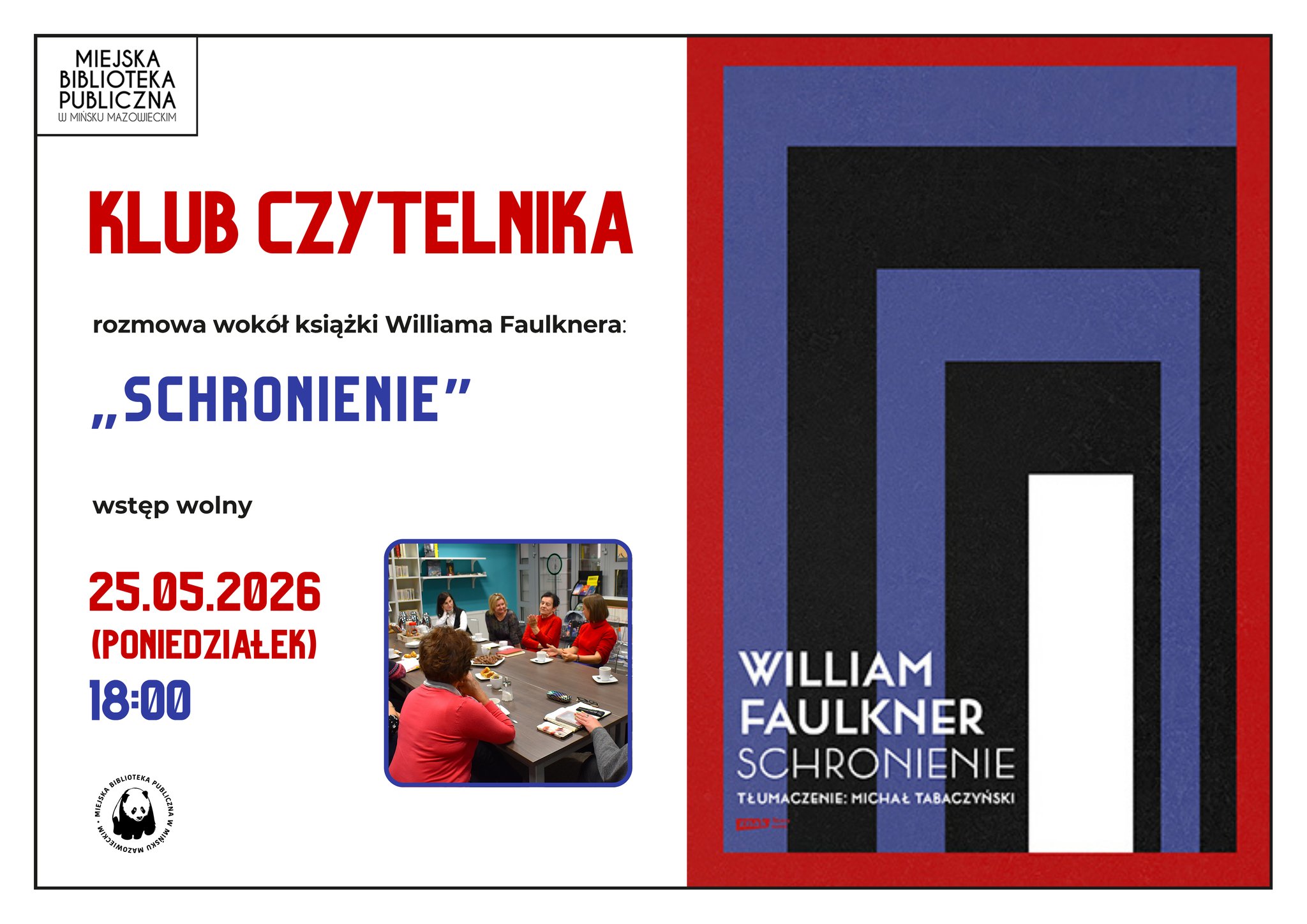 Klub Czytelnika zaprasza do MBP