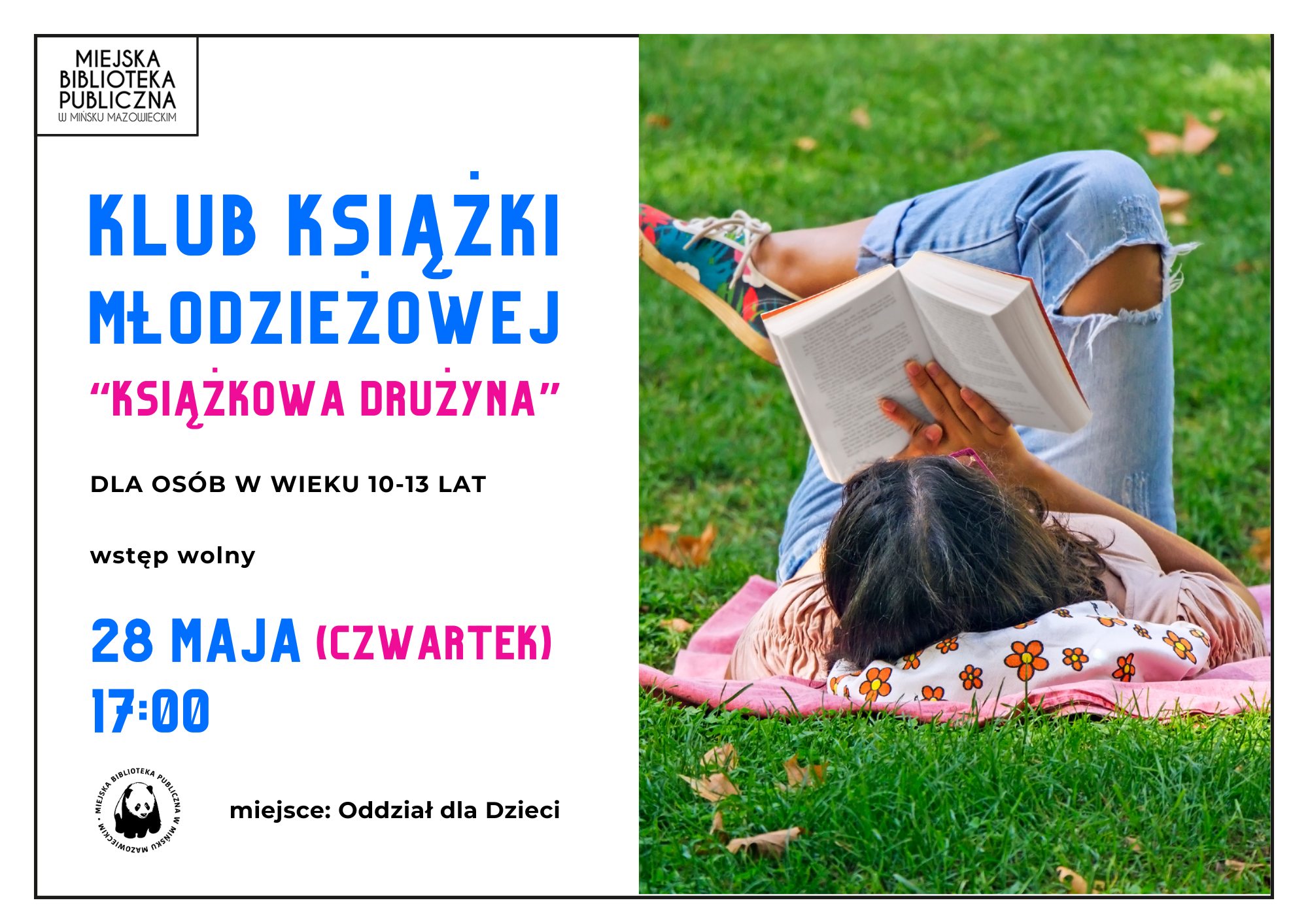 Klub Książki Młodzieżowej w&nbsp;MBP