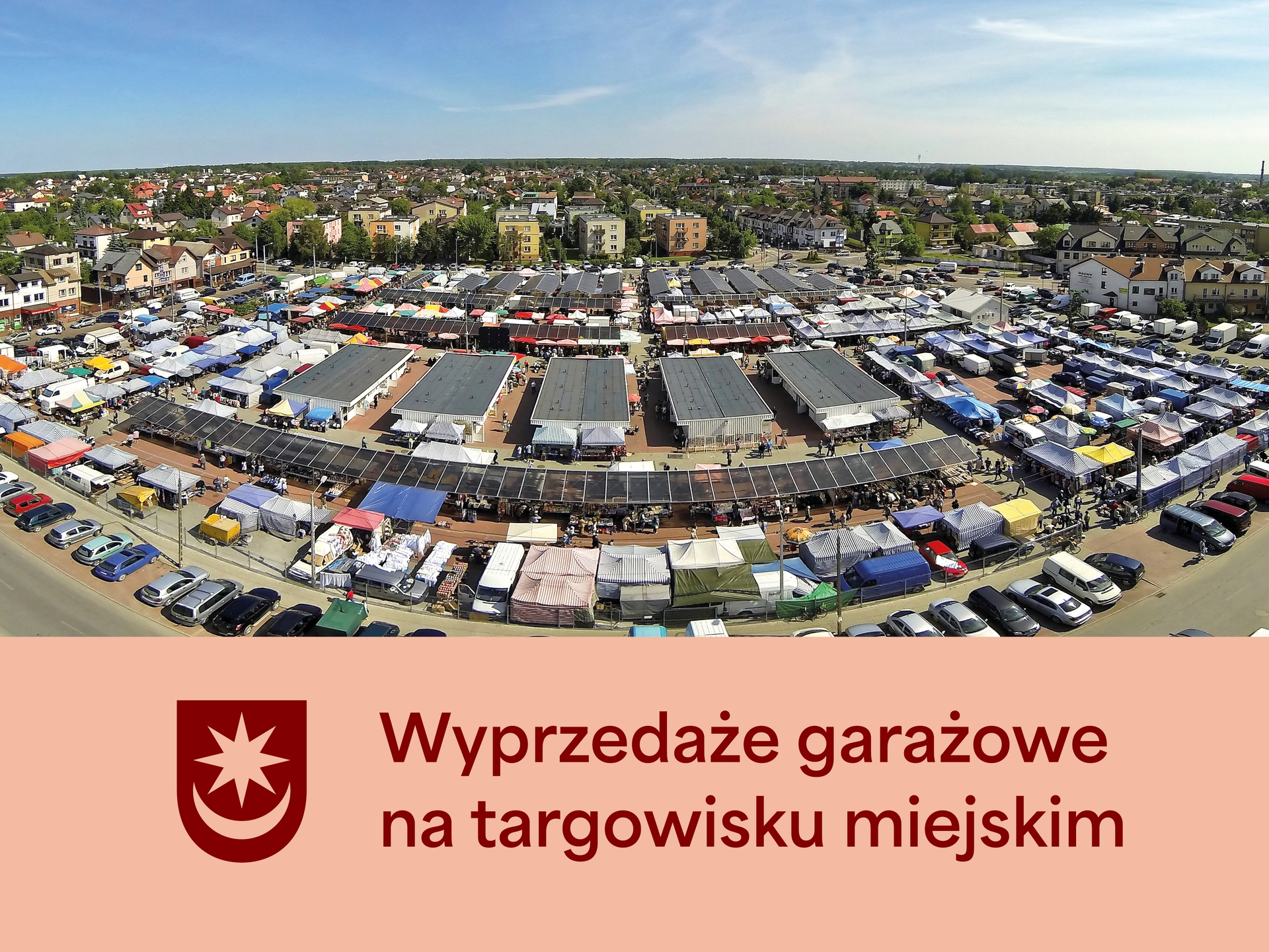 Wyprzedaże garażowe na targowisku miejskim