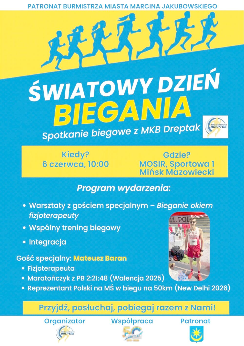 Światowy Dzień Biegania z&nbsp;MKB Dreptak