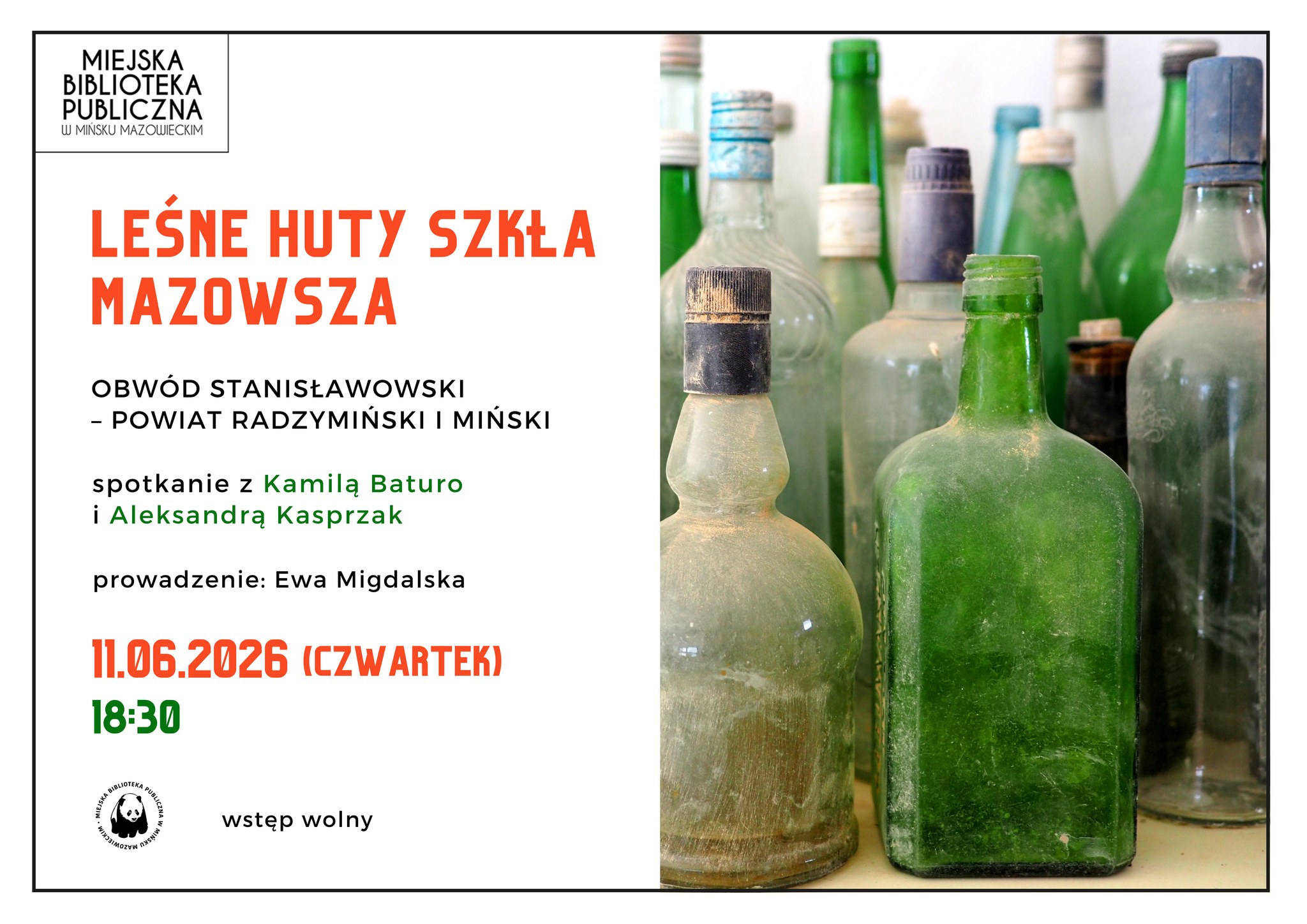 Spotkanie &bdquo;Leśne huty szkła Mazowsza&rdquo; w&nbsp;MBP