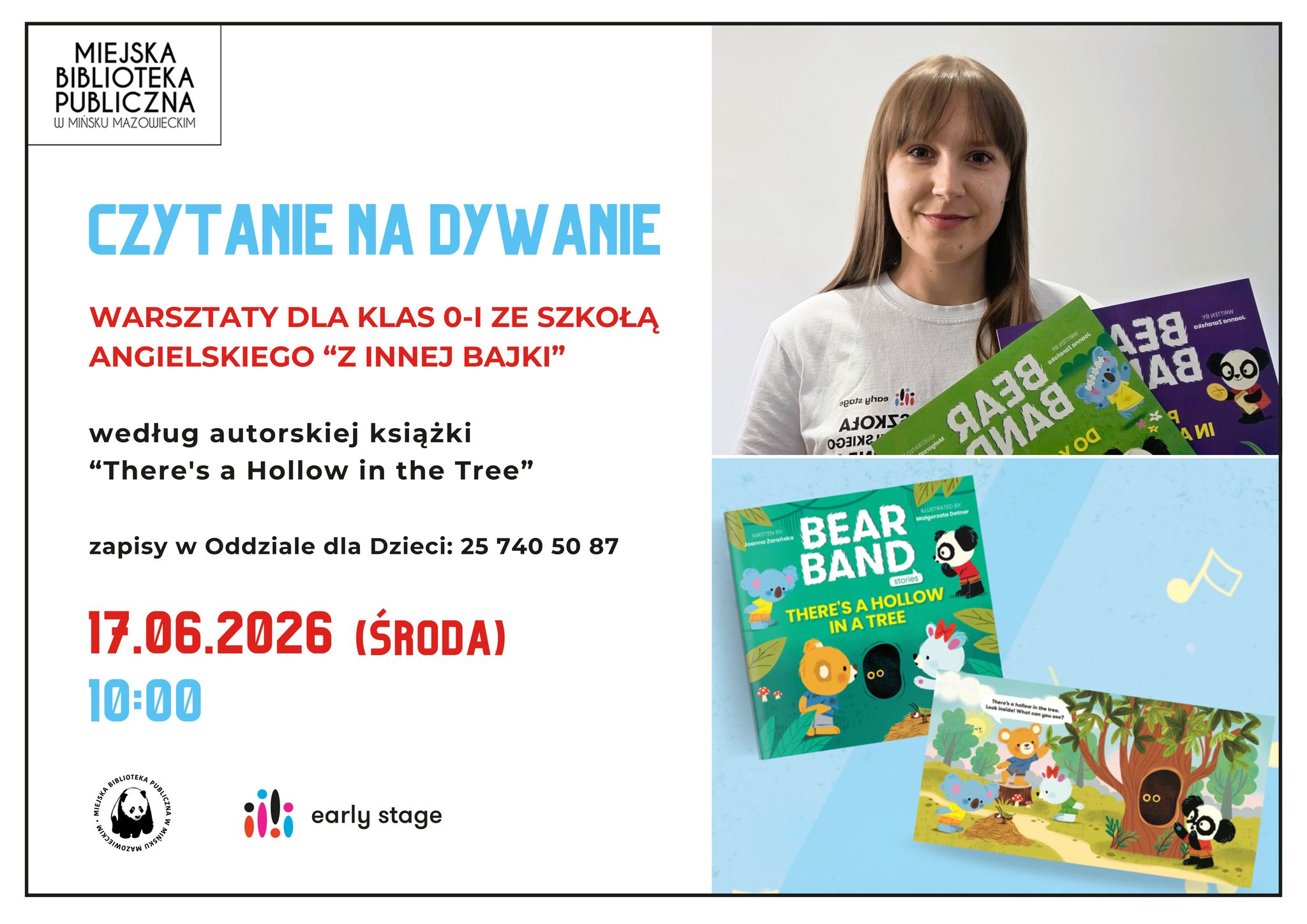 Czytanie na dywanie &ndash; warsztaty językowo-literackie w&nbsp;MBP