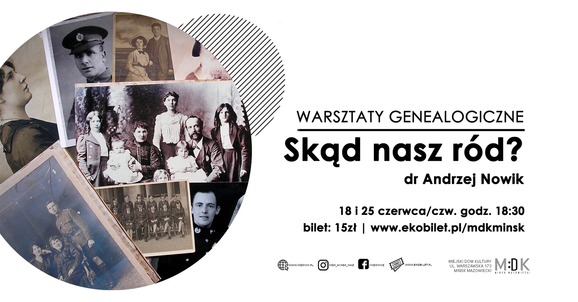 Skąd nasz r&oacute;d? Warsztaty genealogiczne