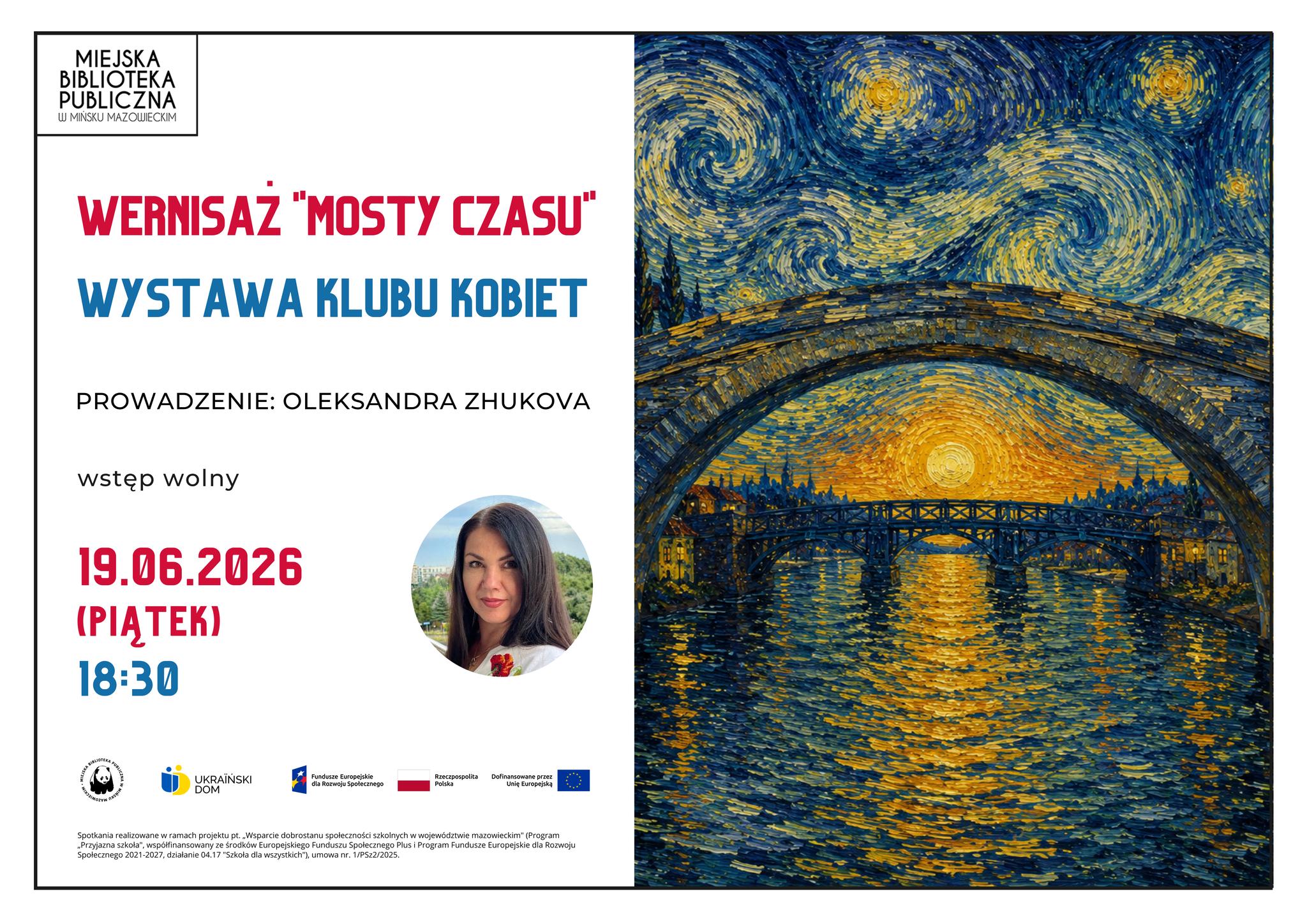 &bdquo;Mosty czasu&rdquo; &ndash; wyjątkowa wystawa prac Klubu Kobiet w&nbsp;MBP