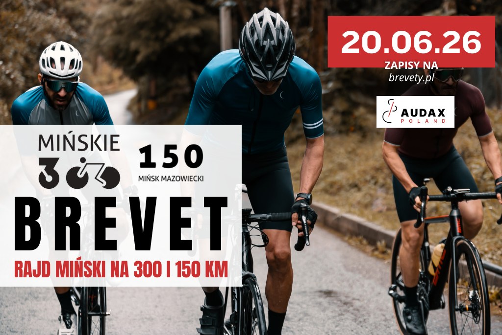 Mińskie Brevety 2026: Wielkie święto kolarstwa długodystansowego
