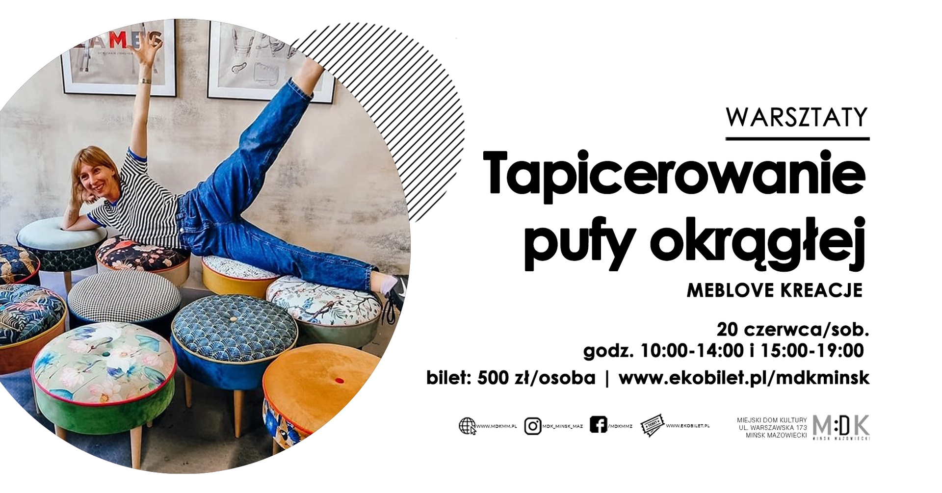 Tapicerowanie pufy